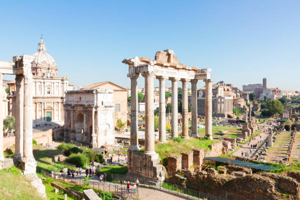 istock Forum - Roman ruins in Rome, Italy 1061889416