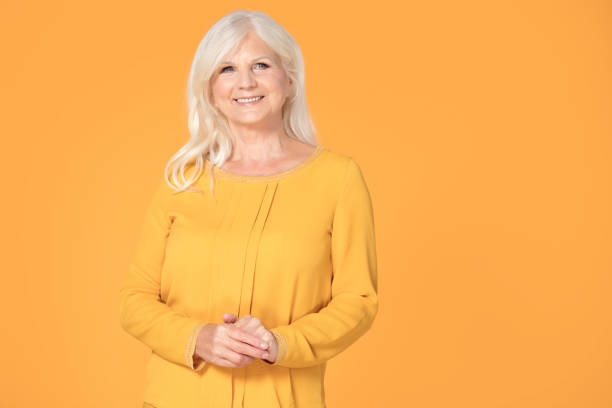 istock Attractive senior woman posing. 1061902002