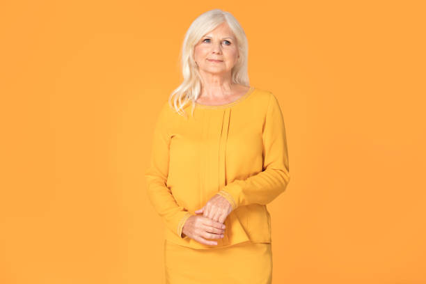 istock Attractive senior woman posing. 1061902090
