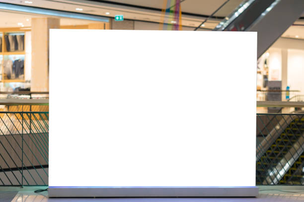 istock billboard or advertising poster with empty copy space at Department store 1061916622