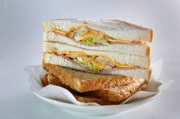 istock Close up of sandwiches 1061916882