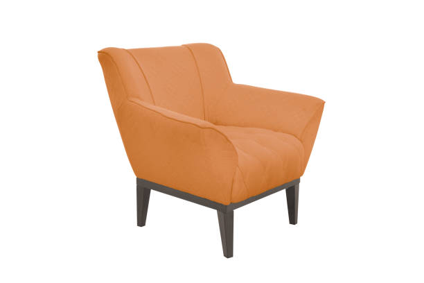 istock Armchair Modern chair on white background Texture chair 1061923804
