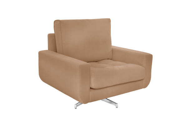 istock Armchair Modern chair on white background Texture chair 1061925180