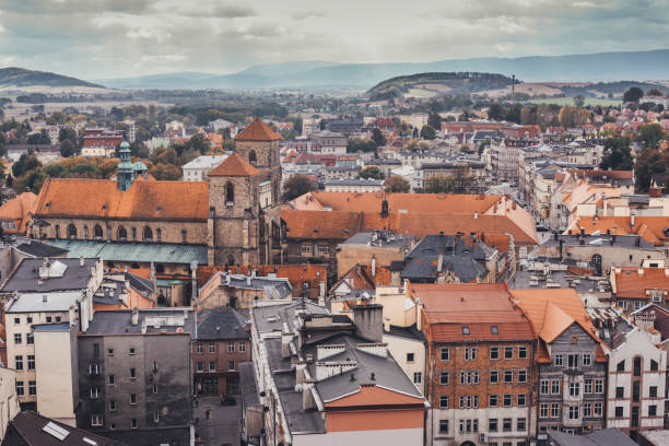 The town Klodzko (Glatz) in Silesia