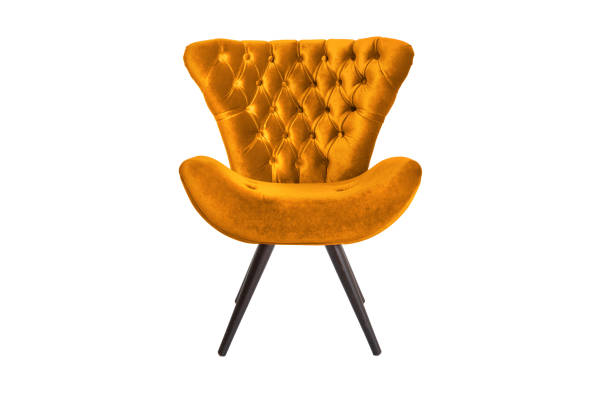 istock armchair. Modern chair on white background. Texture chair. 1061941384