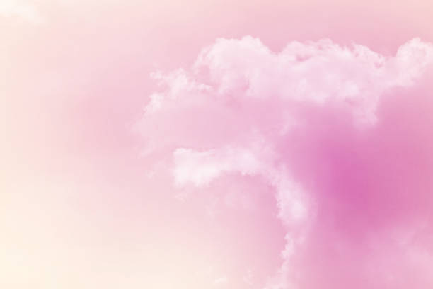 istock artistic cloudy sky with pastel gradient color ,nature abstract background 1061941938