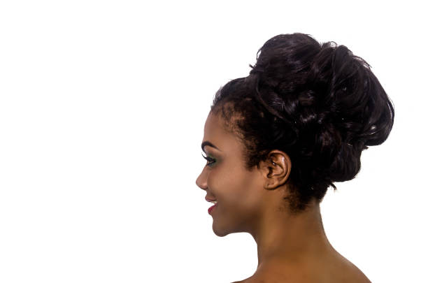 istock Beautiful bride with special wedding hairstyle 1061943044