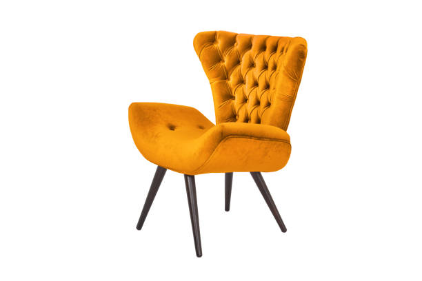istock armchair. Modern chair on white background. Texture chair. 1061943062