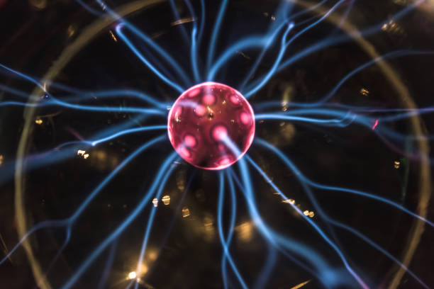 istock Close up of Plasma globe 1061946734