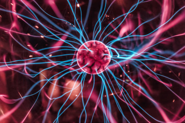 istock Close up of Plasma globe 1061946766