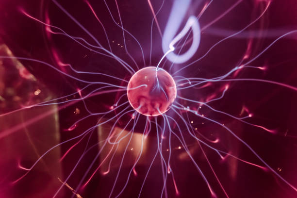 istock Close up of Plasma globe 1061946870