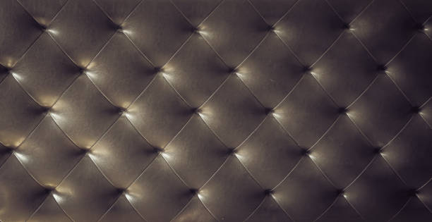 istock leather seamless tileable background pattern,diamond stitched leather furniture seamless pattern for background or texture. 1061964370