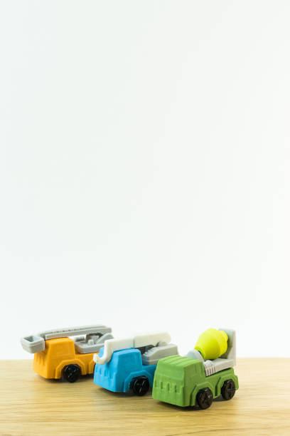 istock The construction toy car on white background image. 1061969916