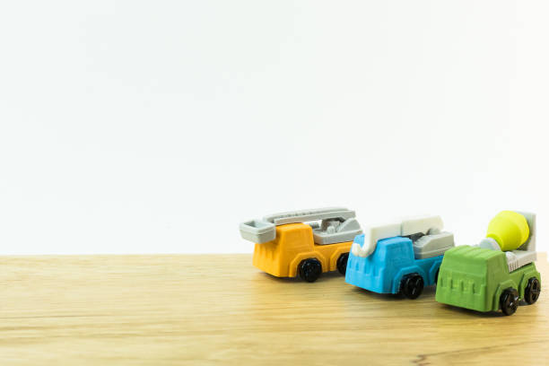 istock The construction toy car on white background image. 1061969928
