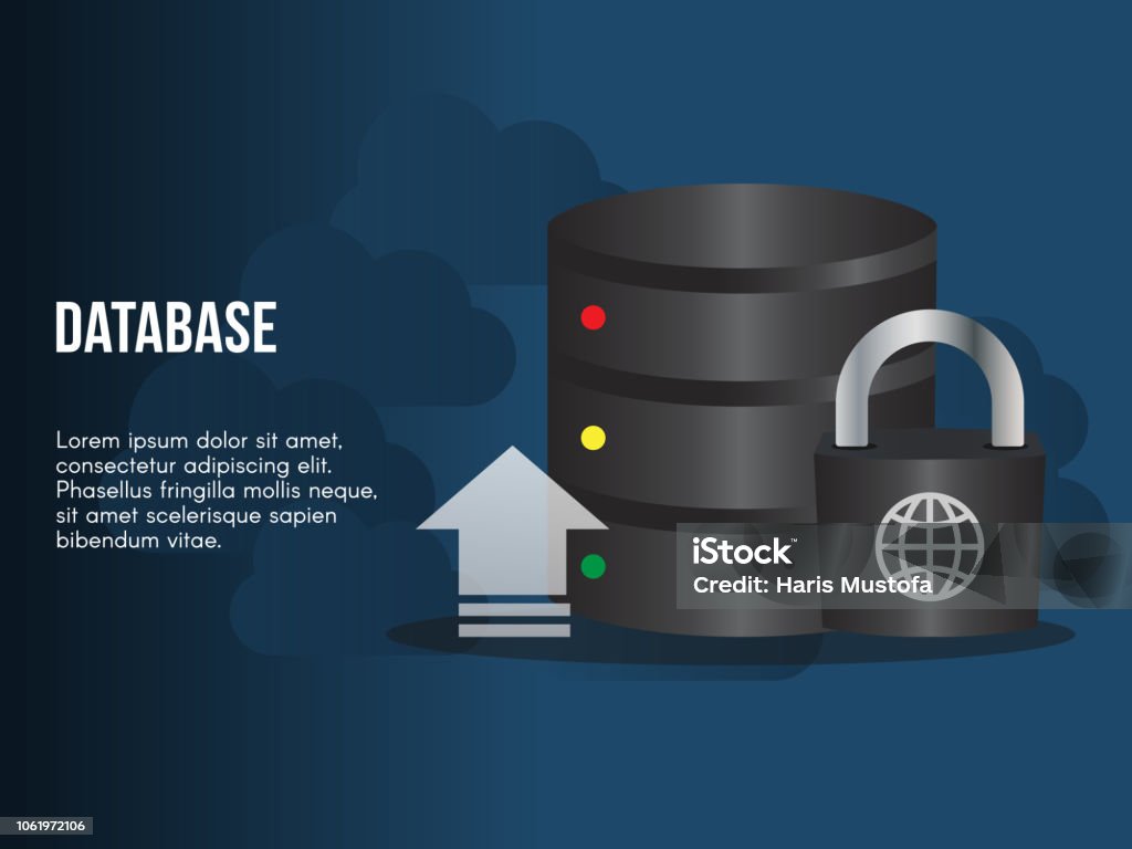 Updated Database Database Update Concept Illustration Vector Design Template Stock ...