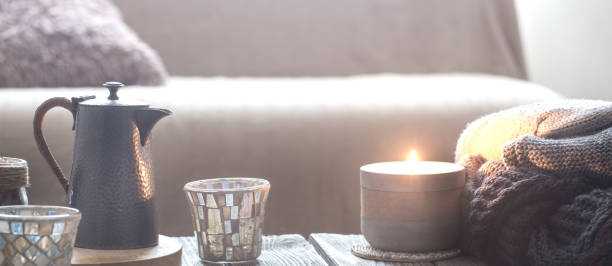 istock still life from home interior on wooden background 1061975314