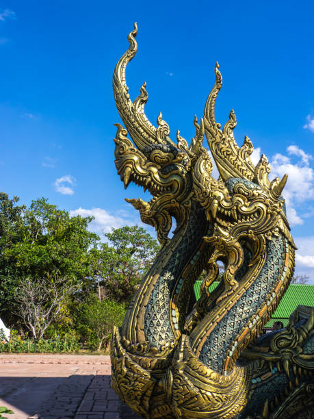 istock King of naga in Thai temple 1061982202