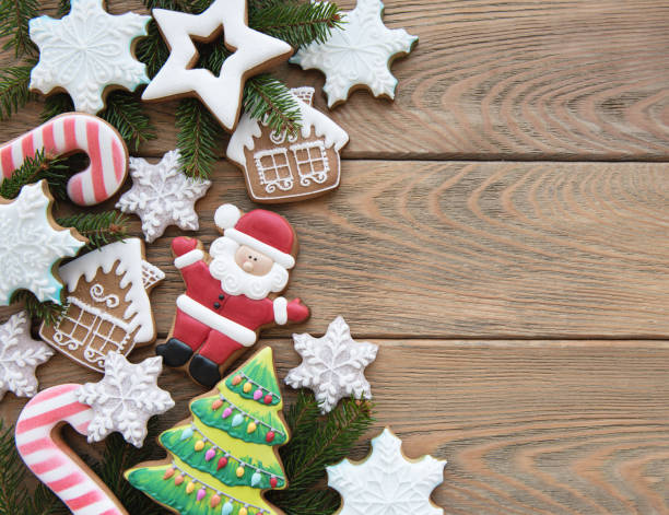 istock Christmas decoration with cookies 1061998342