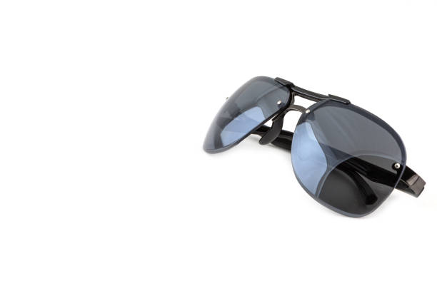 istock Fashion Black sunglasses isolated 1062002118