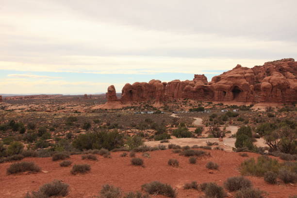 istock Double Arch in Arches National Park Utah 1062004414