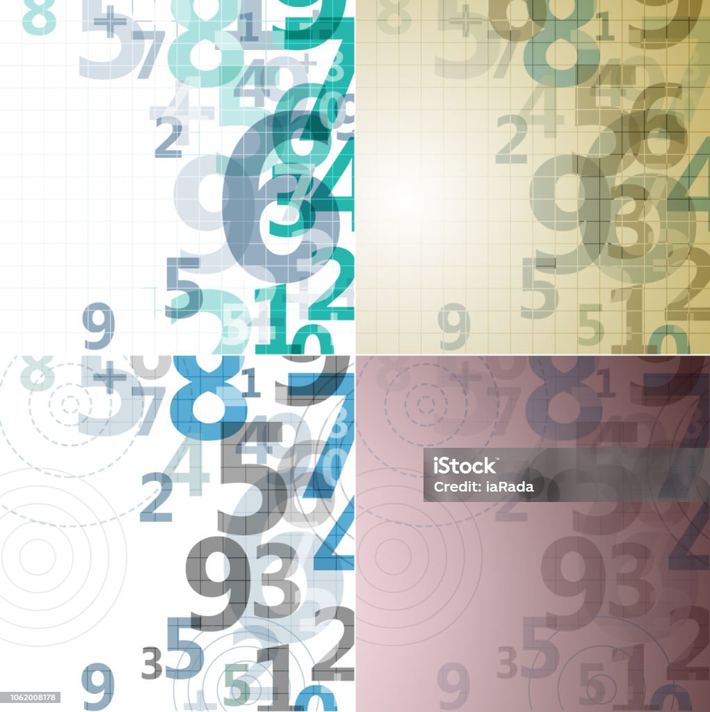 Mathematical Digital Code Background Stock Illustration - Download ...