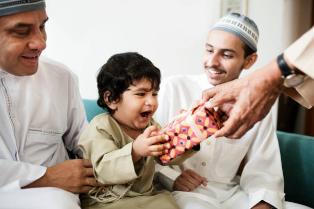 istock Muslim little boy with his family 1062009968