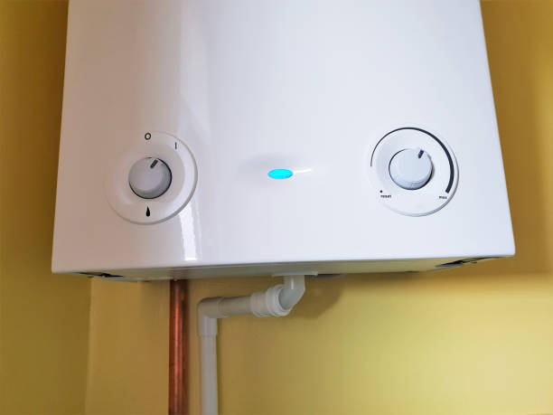 istock Fake face in boiler 1062011238