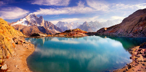 istock Crystal Lakes Chamonix in the Alps 1062013596