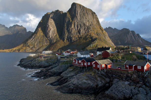 istock Hamnoy at sunrise, Lofoten, Norway 1062020972