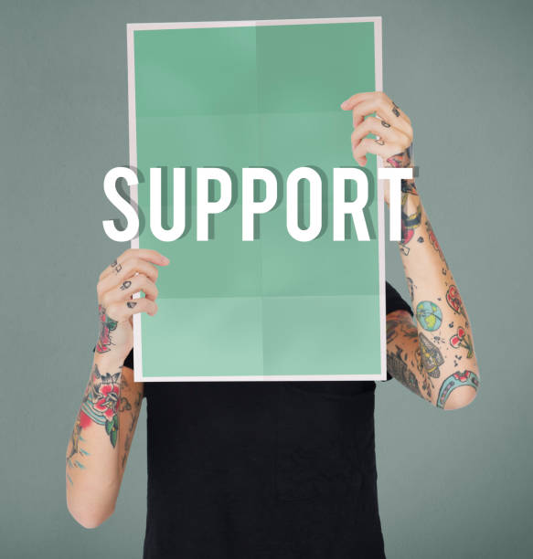 istock Call Center Hot Line Information Concept 1062027196