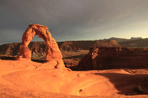 istock Delicate Arch in Arches National Park at Sunset 1062029170