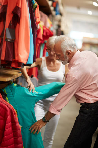 istock Senior couple shopping 1062029472