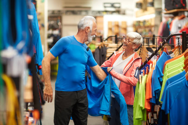 istock Senior couple shopping 1062033130