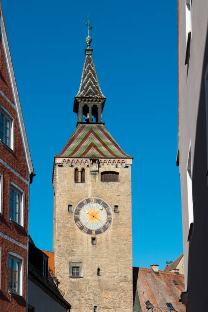 istock tower called Smazturm, in  Landsberg am Lech, Germany 1062037546