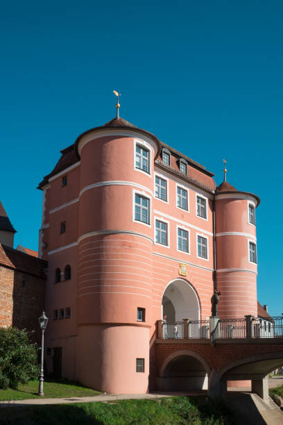 istock gate called Rieder Tor, in Donauworth, Germany 1062042566