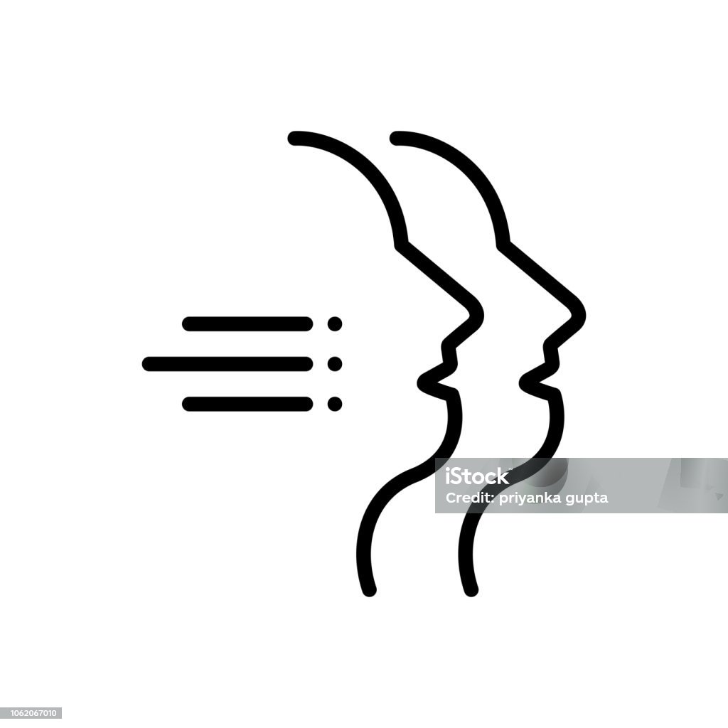 Two Face Computer Icon Two Faced Stock Illustration - Download Image Now - Icon Symbol ...