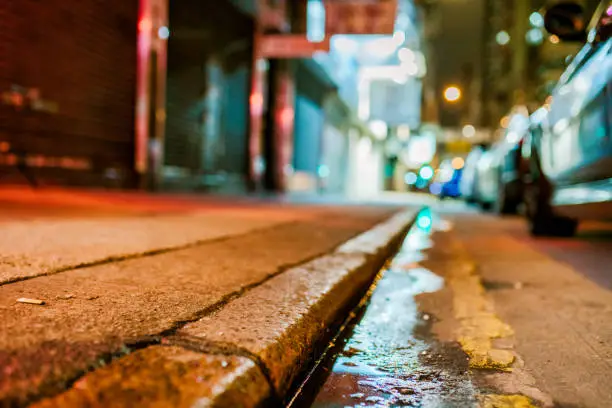 Hong Kong streets by Night