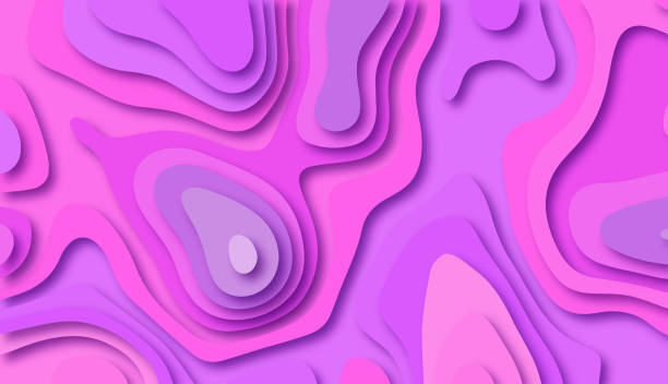 istock Paper cutout background. Realistic 3d layered smooth objects. Design for branding, advertising with abstract shapes. Modern background for covers, invitations, posters, banners, flyers, placards. 1062085260