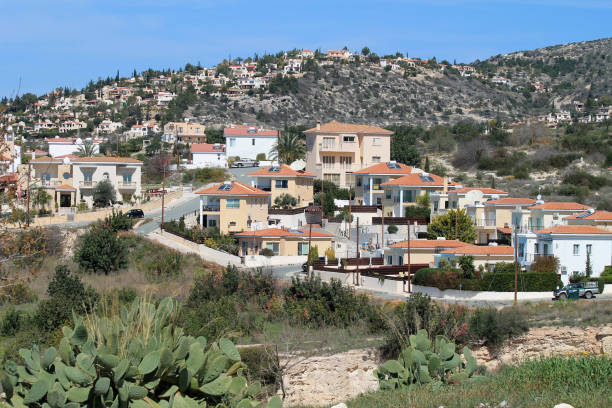 istock Panoramic view of a mountain village 1062102830