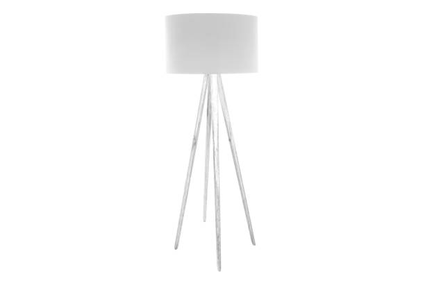 istock Decorative tripos standing light / FLOOR LAMP / LAMPSHADE isolated on white 1062106080