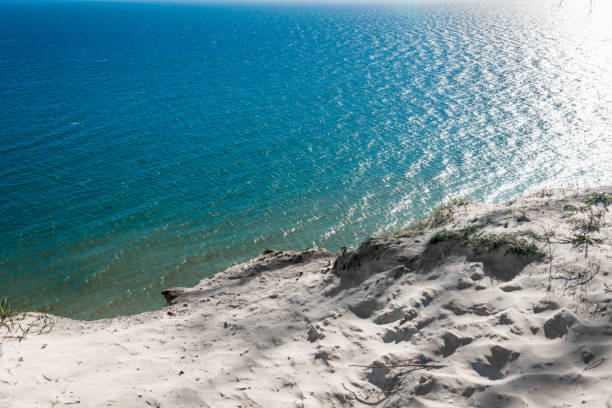 Sleeping Bear Dunes from the Empire Bluff Trail, Empire, Michigan
