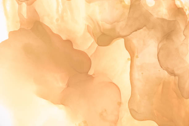 istock beige splashes of alcohol ink as abstract background 1062131822
