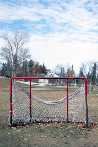 istock Hockey net outdoors 1062145968
