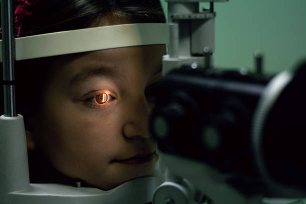 istock Girl Undergoing Eye Examination 1062158860