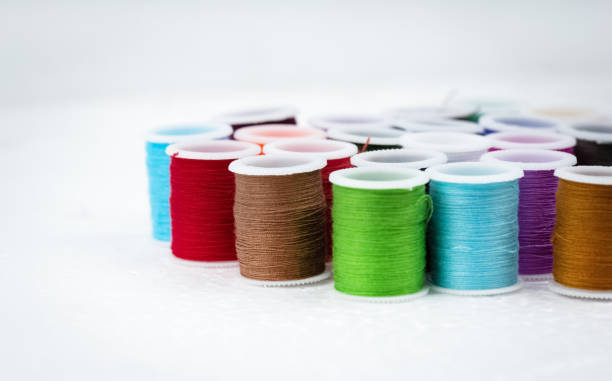 istock The colorful roll of thread on background,needlework,craft,sewing and tailoring concept 1062171424