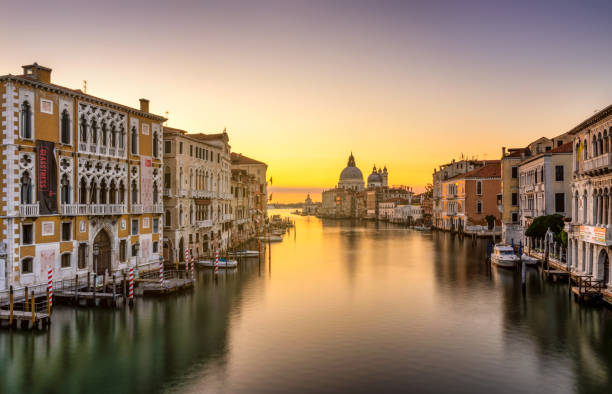 istock sunrise From Accademia Bridge (ponte dell'accademia) in Venice, Italy 1062179820