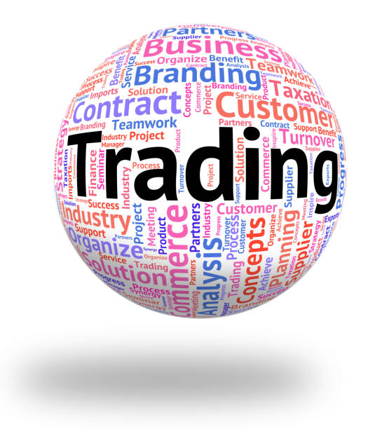 istock Trading Word Indicates Ecommerce Wordcloud And Business 1062182300