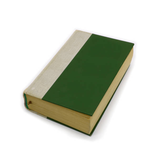 istock old hardcover book, isolated 1062185570