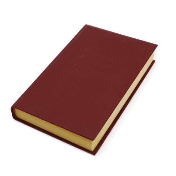 istock old hardcover book, isolated 1062185820