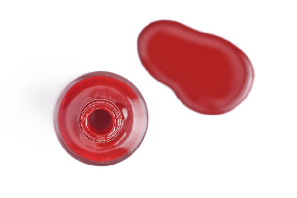 istock top view of red nail polish isolated on white 1062192874